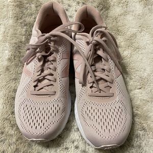 Blush sneakers
